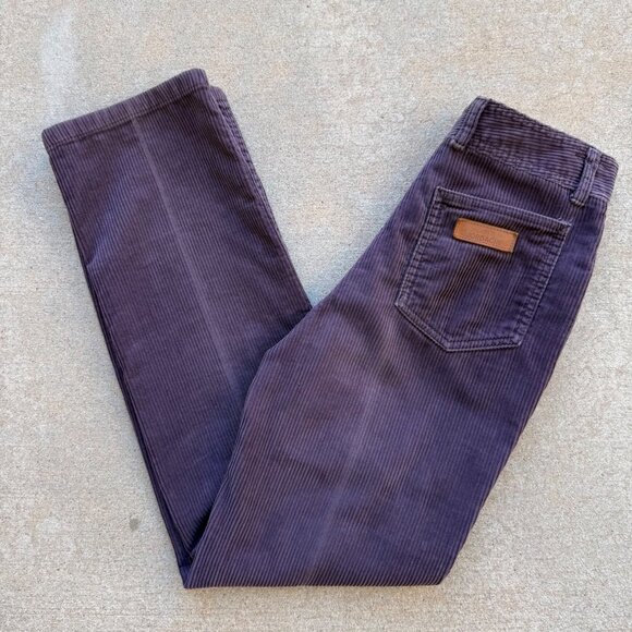 Vintage 70s Midnight Plum High Waist Jordache Cords - Picture 6 of 7